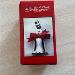 BNIB International Silver Company Silver Bell